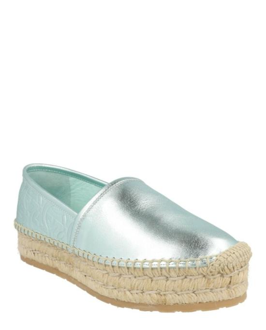  살바토레 페라가모 플랫 슈즈 01E433 757278 1C 40347 8 Silver - SALVATORE FERRAGAMO