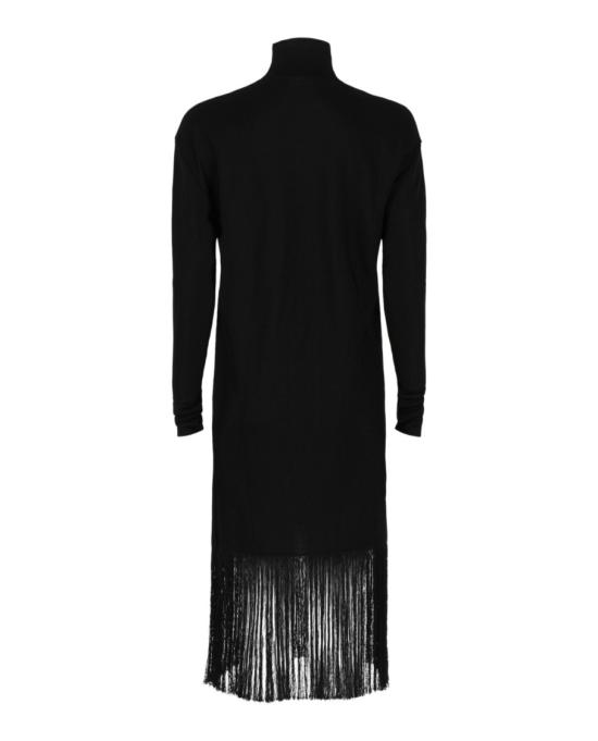  살바토레 페라가모 미디 원피스 112656 770961 00002 L Black - SALVATORE FERRAGAMO