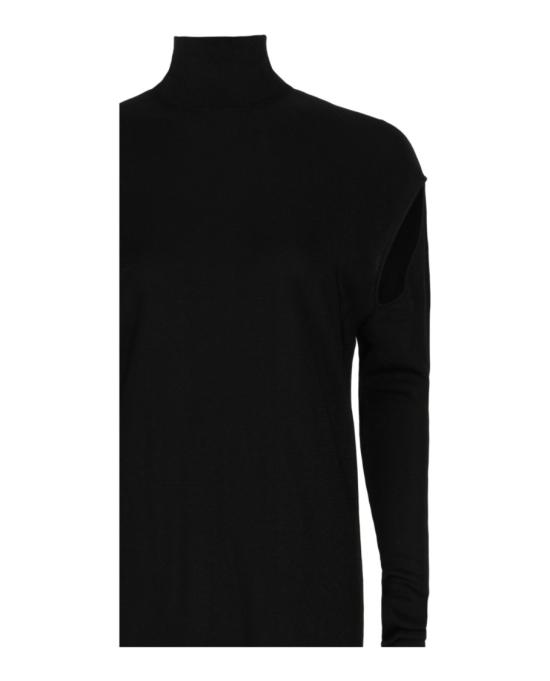  살바토레 페라가모 미디 원피스 112656 770961 00002 L Black - SALVATORE FERRAGAMO