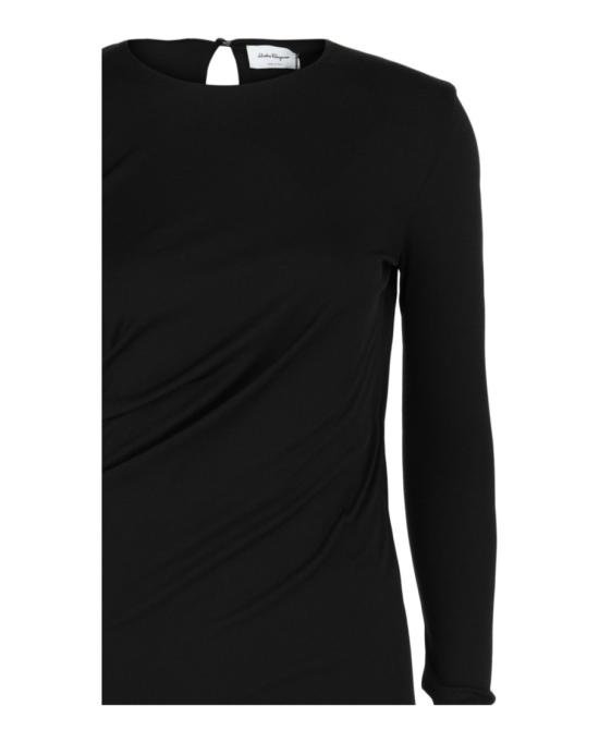  살바토레 페라가모 미디 원피스 134992 749279 00002 36 Black - SALVATORE FERRAGAMO