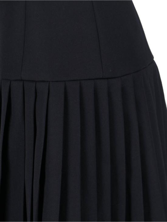 26SS 발망 미디 원피스 GF1R3370WC090PA Black - BALMAIN