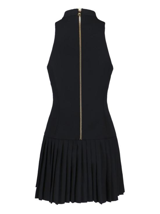 26SS 발망 미디 원피스 GF1R3370WC090PA Black - BALMAIN