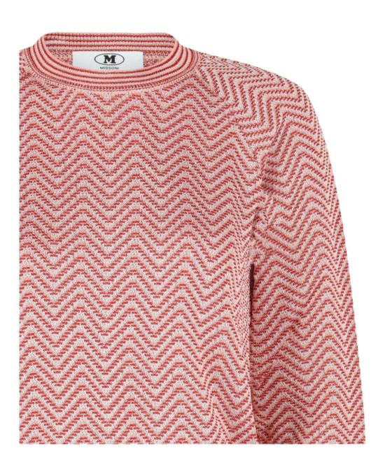  엠 미쏘니 스웨터 S23UN0D BK043H S416O 60854 L Pink - M MISSONI