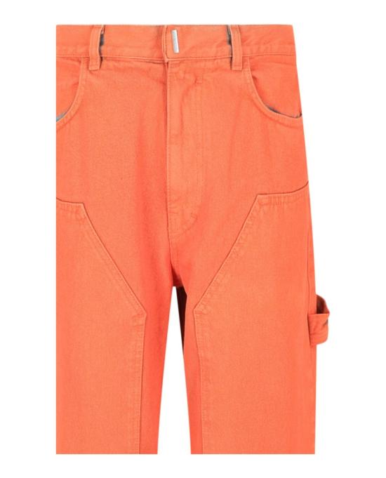  지방시 데님 팬츠 BM51A4 5Y6S 017 80033 29 Orange - GIVENCHY