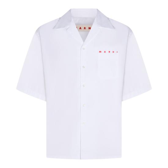 26SS 마르니 셔츠 CUMU0213PPUSCT88LRW01 White
