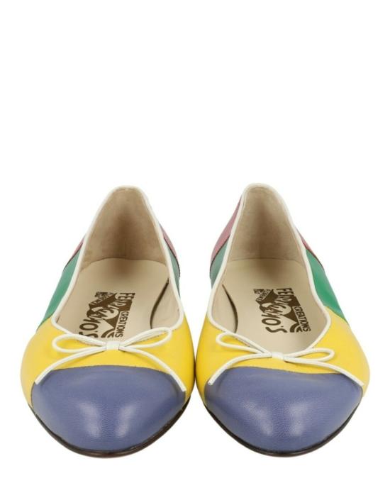  살바토레 페라가모 플랫 슈즈 01A829 741703 M 90006 6 Red - SALVATORE FERRAGAMO