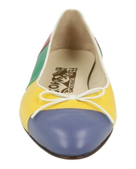  살바토레 페라가모 플랫 슈즈 01A829 741703 M 90006 6 Red - SALVATORE FERRAGAMO