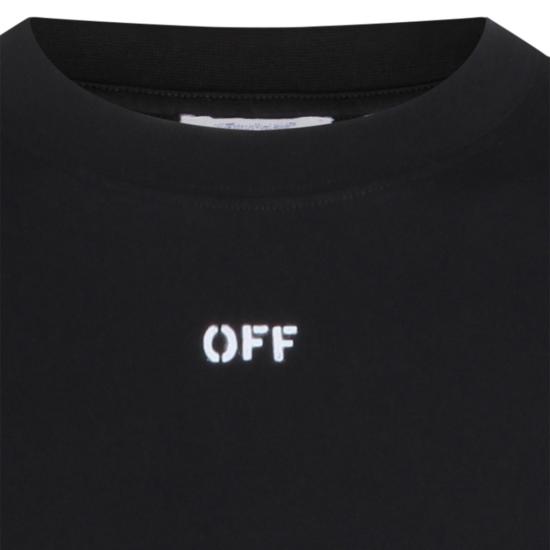 26SS 오프화이트 반팔 티셔츠 OMAA120S26JER0080001 Black - OFF WHITE
