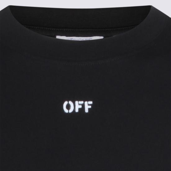 26SS 오프화이트 반팔 티셔츠 OMAA120S26JER0080001 Black - OFF WHITE