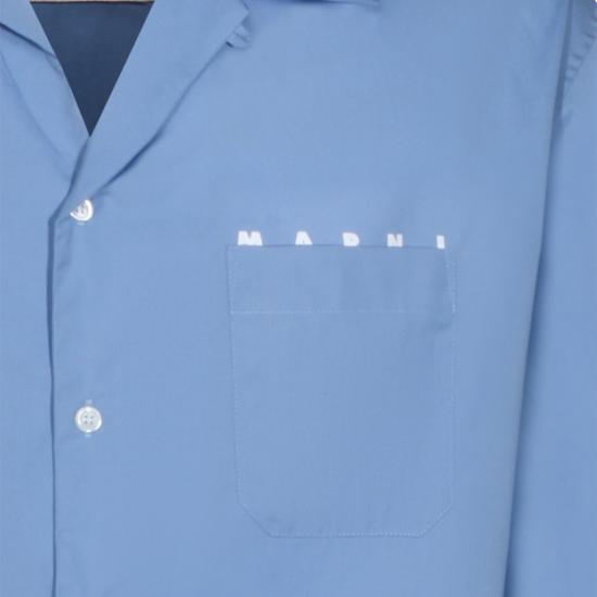 26SS 마르니 셔츠 CUMU0213PPUSCT88LWB31 Blue - MARNI