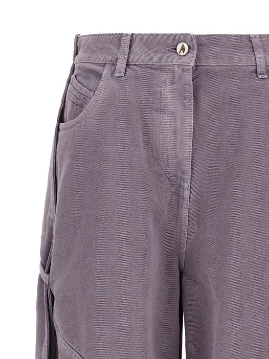 26SS 디 아티코 데님 팬츠 260WCP00279863 Purple - THE ATTICO
