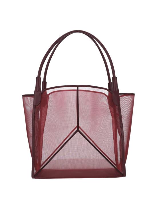 26SS 빅토리아 베컴 토트백 B126AAC007139ABURGUNDY Red - VICTORIA BECKHAM