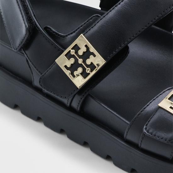26SS 토리버치 멜로우 스포츠 샌들 179591043 Black - TORY BURCH