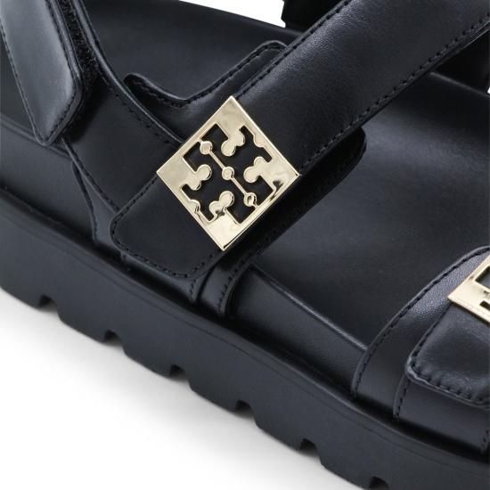 26SS 토리버치 멜로우 스포츠 샌들 179591043 Black - TORY BURCH