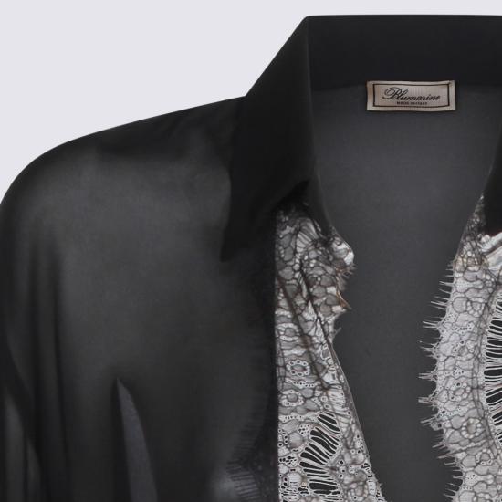 26SS 블루마린 블라우스 P622C444AN0990 Black - BLUMARINE