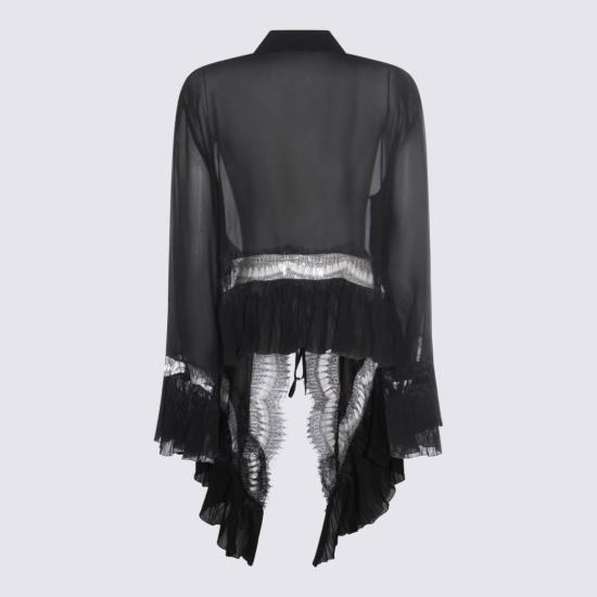 26SS 블루마린 블라우스 P622C444AN0990 Black - BLUMARINE