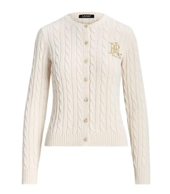 26SS 폴로 랄프로렌 가디건 RALHAN LONG SLEEVE CARDIGAN MASCARPONE CREAM Neutrals