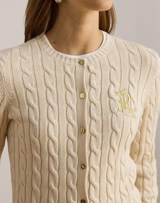 26SS 폴로 랄프로렌 가디건 RALHAN LONG SLEEVE CARDIGAN MASCARPONE CREAM Neutrals - POLO RALPH LAUREN