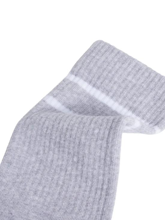 26SS 메종키츠네 양말 QU06401KT1173 0498 URBAN GREY WHITE - MAISON KITSUNE