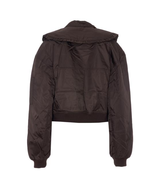 26SS 가니 나일론 봄버 자켓 A1010046 ZWX Brown - GANNI