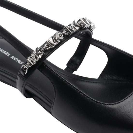 26SS 마이클 코어스 플랫 슈즈 40R6DIFP2L 001 Black - MICHAEL KORS