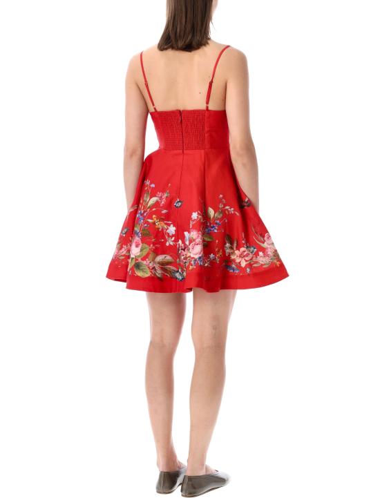 26SS 짐머만 미디 원피스 5963DRS264 REFL RED FLOWER - ZIMMERMANN