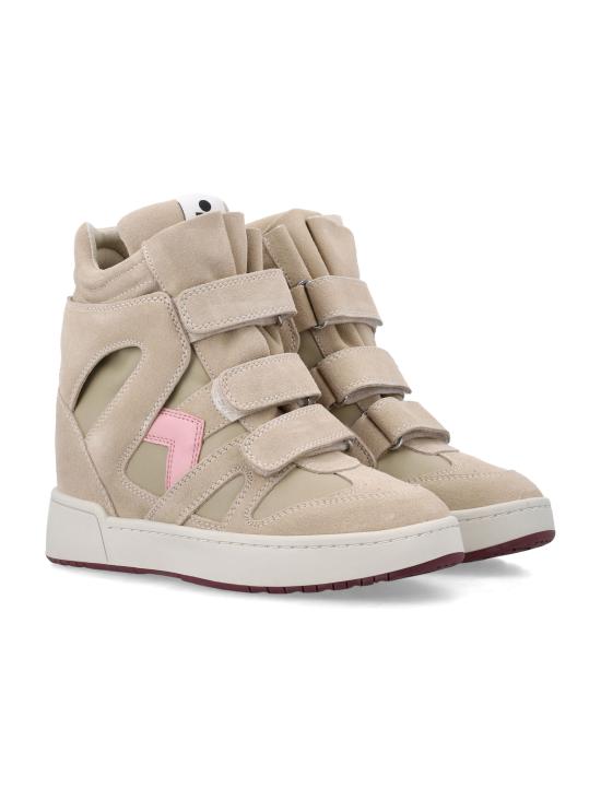 26SS 이자벨마랑 스니커즈 BK0010FAD1E02S BEBG BEIGE BUBBLEGUM - ISABEL MARANT