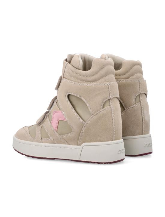 26FW 이자벨마랑 베켓 웨지 스니커즈 BK0010FAD1E02S BEBG BEIGE BUBBLEGUM - ISABEL MARANT
