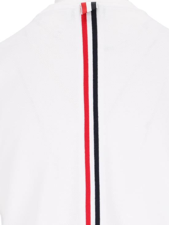 26SS 톰브라운 반팔 티셔츠 FJS013A 00050 100 White - THOM BROWNE