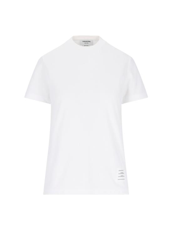 26SS 톰브라운 반팔 티셔츠 FJS013A 00050 100 White