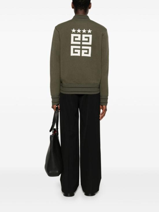  지방시 봄버 자켓 BM014A4YFP 305 Green - GIVENCHY