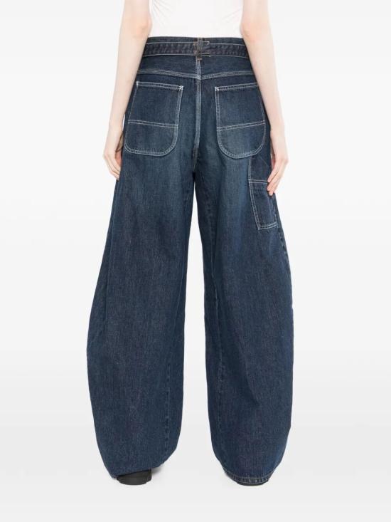 26SS 사카이 스트레이트 팬츠 2608316 401 Blue - SACAI