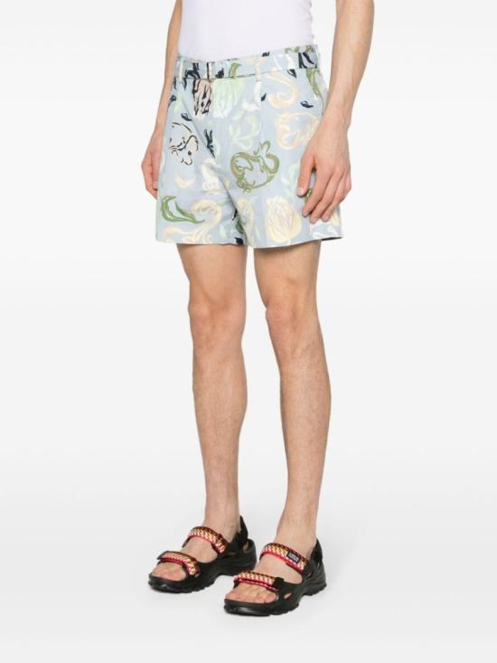  랑방 숏팬츠 RM TR0134 5949 E24 270 Blue - LANVIN