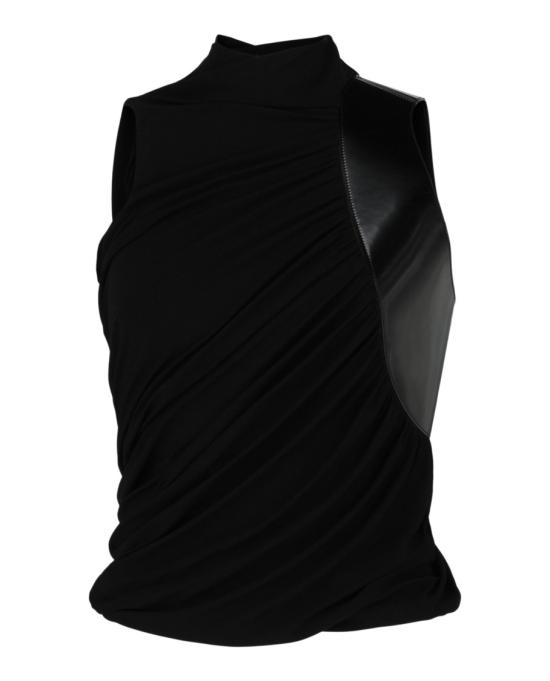  살바토레 페라가모 민소매 티셔츠 13E746 773011 00002 40 Black