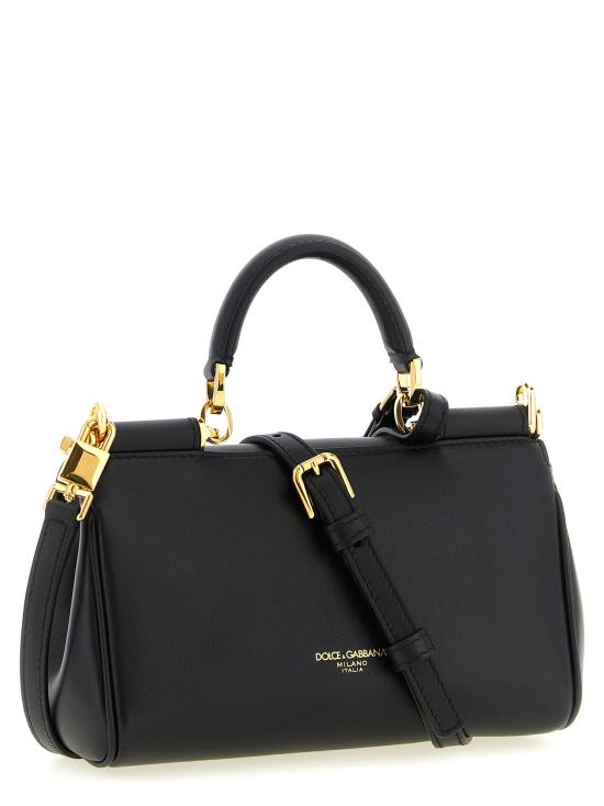 26FW 돌체앤가바나 마이 시실리 핸드백 BB7864B732180999 Black - DOLCE & GABBANA