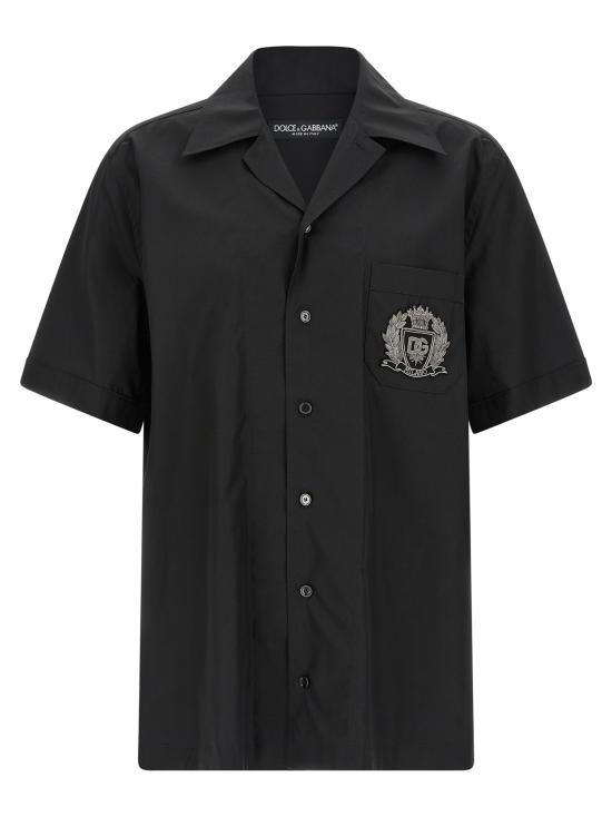 26SS 돌체앤가바나 긴팔 셔츠 G5JH9ZGK278N0000 Black