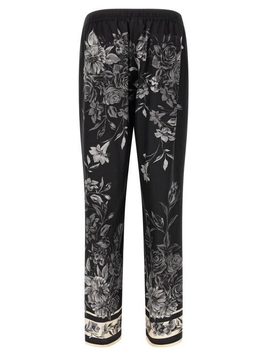 26SS 돌체앤가바나 스트레이트 팬츠 GVRMATHI12HHN5ST Black - DOLCE & GABBANA