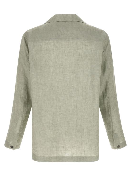 26SS 브리오니 긴팔 셔츠 SCHL0LP91113900 Green - BRIONI