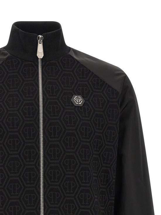 26SS 필립 플레인 긴팔 티셔츠 SAFCMJB3887PTE003N02 Black - PHILIPP PLEIN