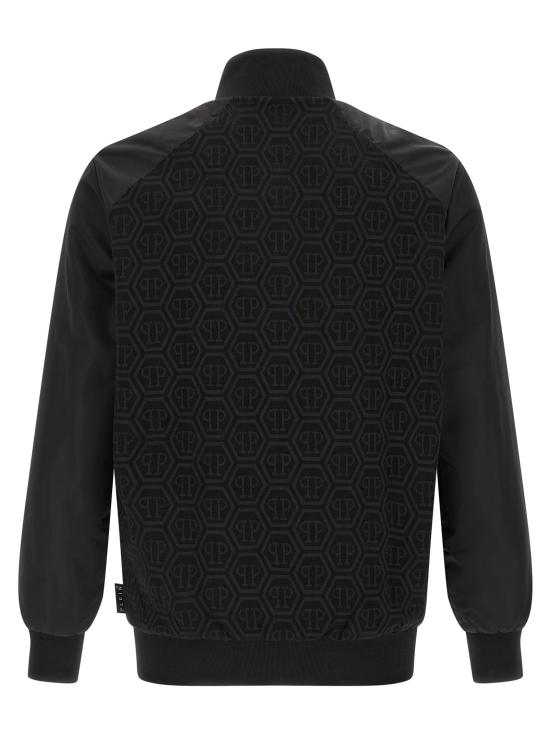 26SS 필립 플레인 긴팔 티셔츠 SAFCMJB3887PTE003N02 Black - PHILIPP PLEIN