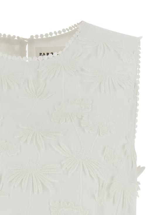 26SS 파로쉬 블라우스 D314353CUBO26801 White - PAROSH