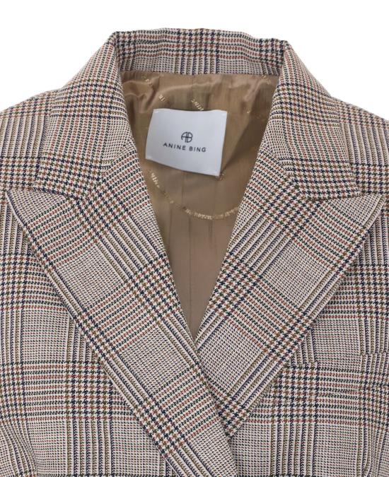 26SS 애니빙 수트 자켓 A0112103 MLT26MULTI Beige - ANINE BING