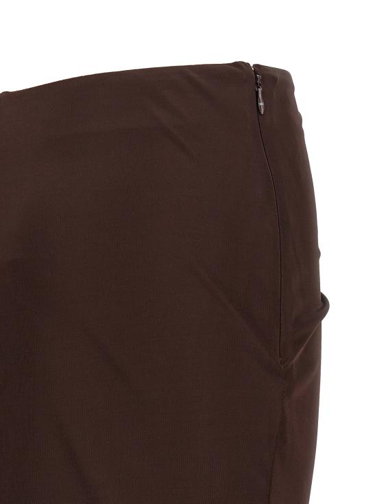 26SS 엘리자베타프랜치 숏 스커트 GO16661E2644 Brown - ELISABETTA FRANCHI