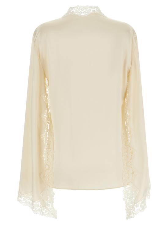 26SS 알베르타 페레티 블라우스 A021316270002 Beige - ALBERTA FERRETTI