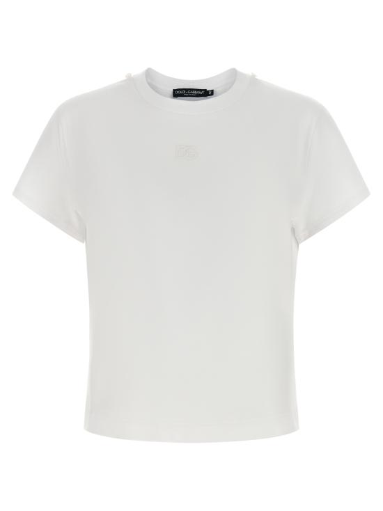 26SS 돌체앤가바나 반팔 티셔츠 F8W31ZGDDPEW0800 White - DOLCE & GABBANA