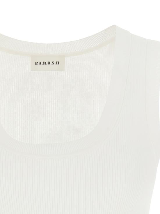 26SS 파로쉬 민소매 티셔츠 D500743CIPRIA26002 White - PAROSH