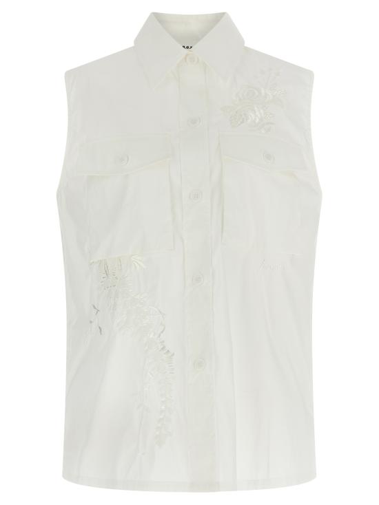 26SS 파로쉬 블라우스 D380657RNINJA26002 White