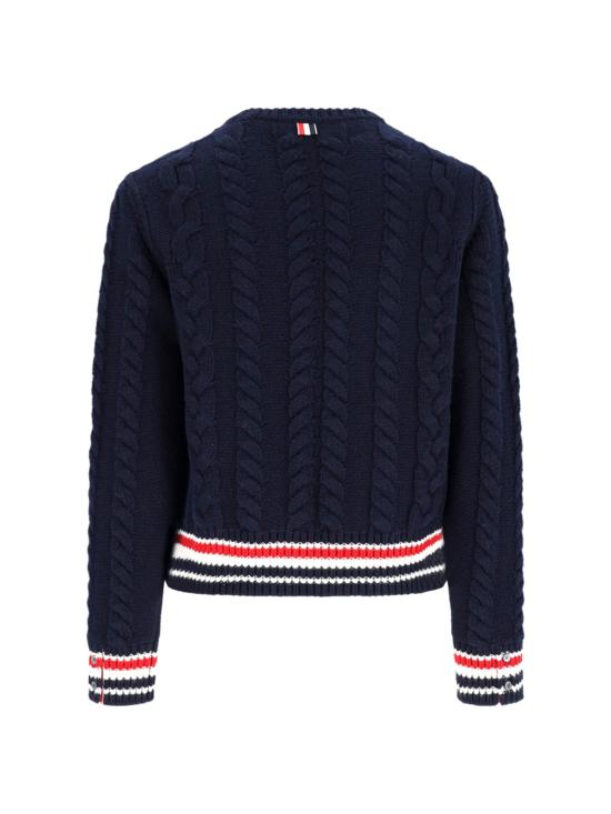 26SS 톰브라운 스웨터 MKA570A Y1005 415 Blue - THOM BROWNE