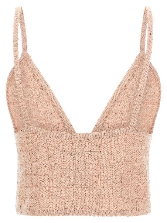 26SS 알레산드라리치 이브닝 티셔츠 FABX4352K47227674 Pink - ALESSANDRA RICH