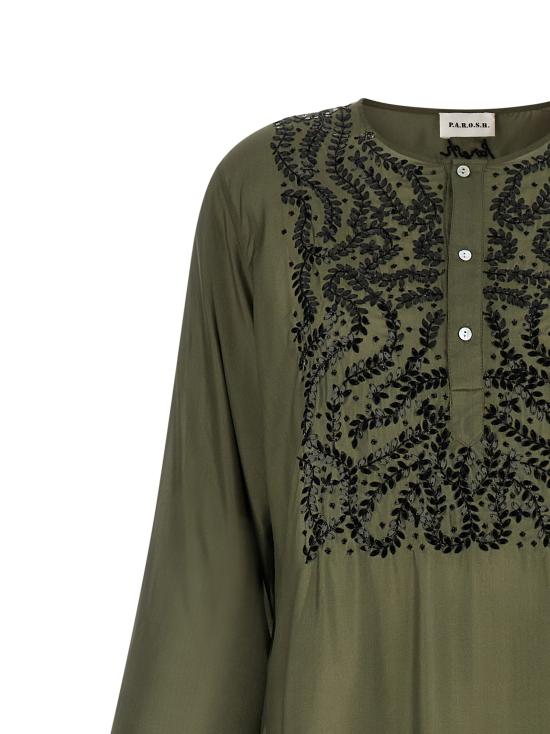 26SS 파로쉬 롱 원피스 D722576SUNSET807 Green - PAROSH